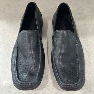 Florsheim Soft Pebble Leather Men's Slip on Black 13130-007 10D